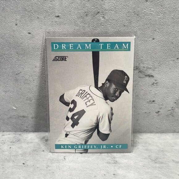 Ken Griffey Jr 1993-1994 Stadium Club 1991 Dream Team Score Seattle Mariners - Picture 3 of 4